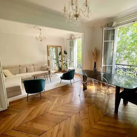 Sublime Haussmanien 2min Parc Monceau Appartamento *
